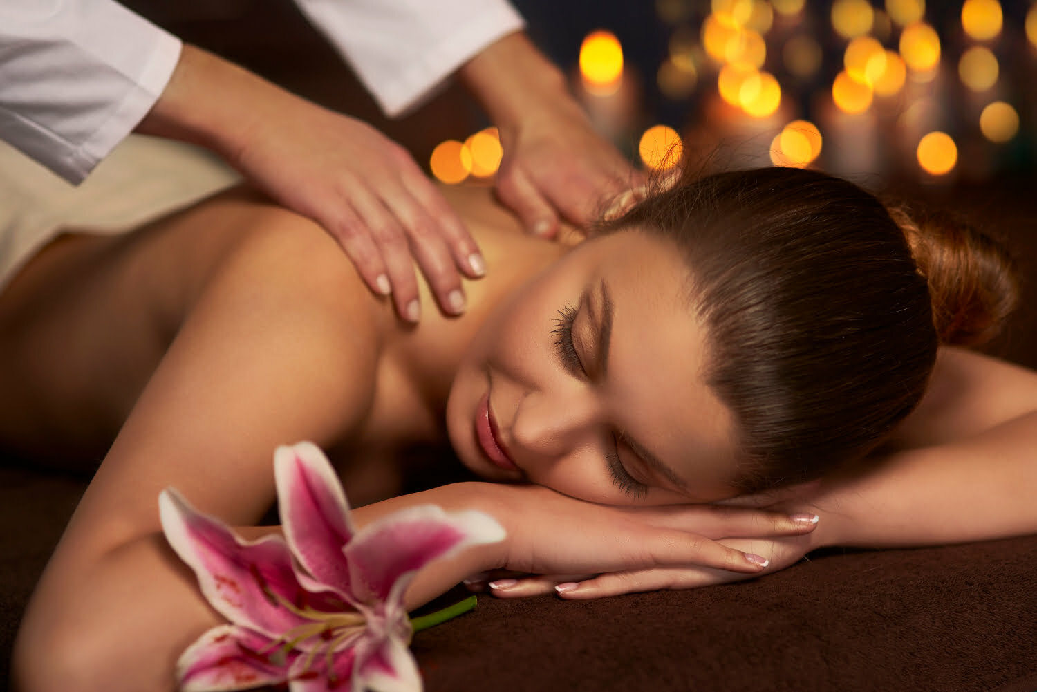 Nem bakımı için spa atmosferi
